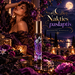 Aliejiniai kvepalai „Nakties paslaptis“ – Paslaptinga energija