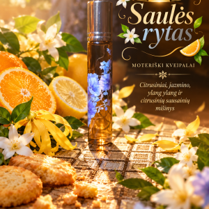 Aliejiniai kvepalai - „Saulės rytas“ – Gaiva ir šviesa