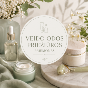 Veido odos priežiūros priemonės